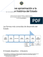 Una Breve Aproximación A La Evolución Histórica Del Estado