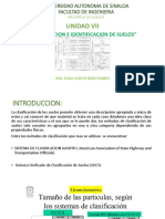 Unidad Vii Clasificacion e Identificación de Suelos