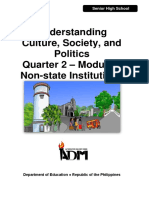 Ucsp q2 Mod4 Nonstateinstitutions v2