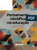 Pensamento Cientifico Na Educacao