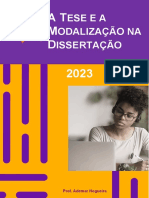 #Ebook - A Tese e A Modalização No Texto Dissertativo-Argumentativo 2023