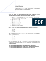 Ejercicios Probabilidad Binomial