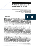 Retoríca y Poetica en Los Cuentos Del Padre Brown