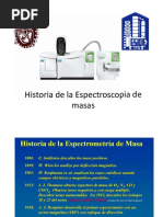 1 Historia de La Espectroscopia de Masas