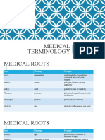 Medical Terminology 05