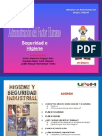 Presentación Seguridad e Higiene