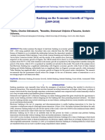 Effect of Electronic Banking On The Economic Growth of Nigeria (2009-2018)