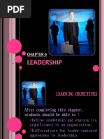 CHAPTER 6 - Leadership