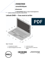 Latitude Laptop E5530 Setup Guide2 FR-FR