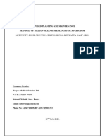 Methodology For Planting and Maintining Services of Melia Volkensi Seedlings.