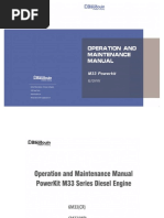 Operation and Maintenance Manual For PowerKit M33 Series Diesel Engine