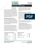 Constructing A Capital Budget: File C5-241 August 2013 WWW - Extension.iastate - Edu/agdm