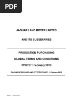 JLR Production Purchasing GT&Cs 01.02.2013