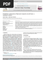 Probabilistic Optimization of Mg-Based Composite Aircraft Frame - A