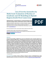 Interpretation of Gravity Anomalies - 2014