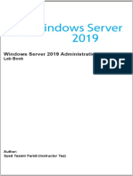 Windows Server 2019 Administration Lab Book