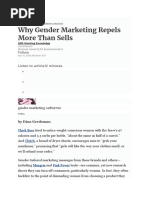 Gender Marketing