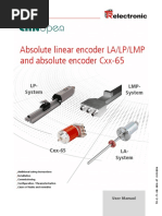 Absolute Linear Encoder LA/LP/LMP and Absolute Encoder Cxx-65