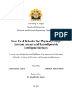 Near Field Behavior For Physically Large Arrays