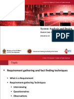 3.requirement Gathering and Fact Finding Techniqes