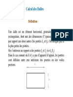 Calcul Des Dalles