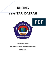 Kliping Tari Daerah