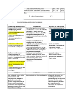 Actividad Aprendizaje C y T