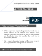 Support Vector Machine