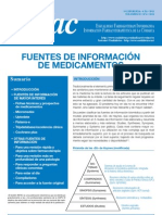 Fuentes de Información de Medicamentos (INFAC Vol 19 N 6)