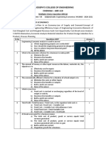 MG6863 Engineering Economics MCQ 2019 2020