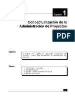 04 - Cap1Conceptualización de La Administración de Proyectos