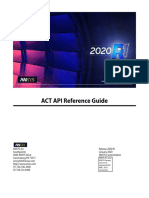 Ansys Act API Reference Guide