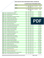 5258 Classificação Preliminar Geral