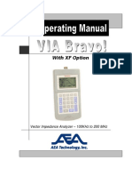 AEA 6014-5300 VIA Bravo II XF Analyzer Manual