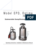 Manual EPD Optima IOM SP