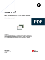 ZED F9R Integrationmanual UBX 20039643