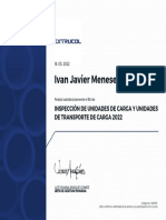 Inspección de Unidades - Inspección de Unidades de Carga y Unidades de Transporte de Carga 2022