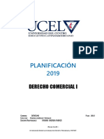 21 - Derecho Comercial I 2019 (Plan 2012)