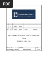 PETS - SST.07 - Procedimiento de Ingreso A Espacio Confinado