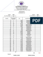 1st Quarter Item Analysis Math 10