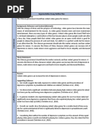 Argumentative Essay Outline Version 1