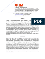 (19-31) Analisis Perbandingan Kinerja Keuangan