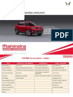 XUV300 Accessories Catalogue V3.9