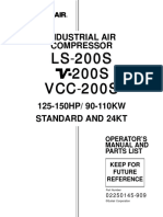 LLS S-220000S S 220000S S V VC CC C-220000S S: Industrial Air Compressor