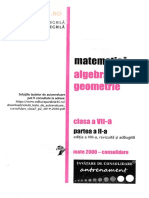 Matematica - Clasa 7 Partea 2 - Consolidare - Anton Negrila. Maria Negrila