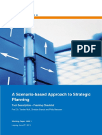 A Scenario-Based Approach To Strategic Planning - Tool Description - Framing Checklist