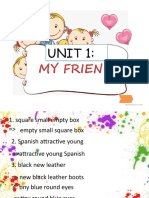 Unit 1 - My Friends