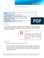 Auditoría A Un Sistema de Calidad UVEG