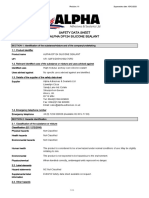 MSDS Silicone Sealant