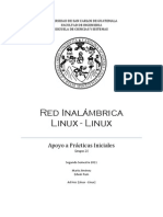 Red Inalámbrica Entre Linux - Linux